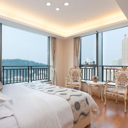 Qingman Apartment Guangzhou Zhujiang New Town East Railway Station Branch Exteriér fotografie