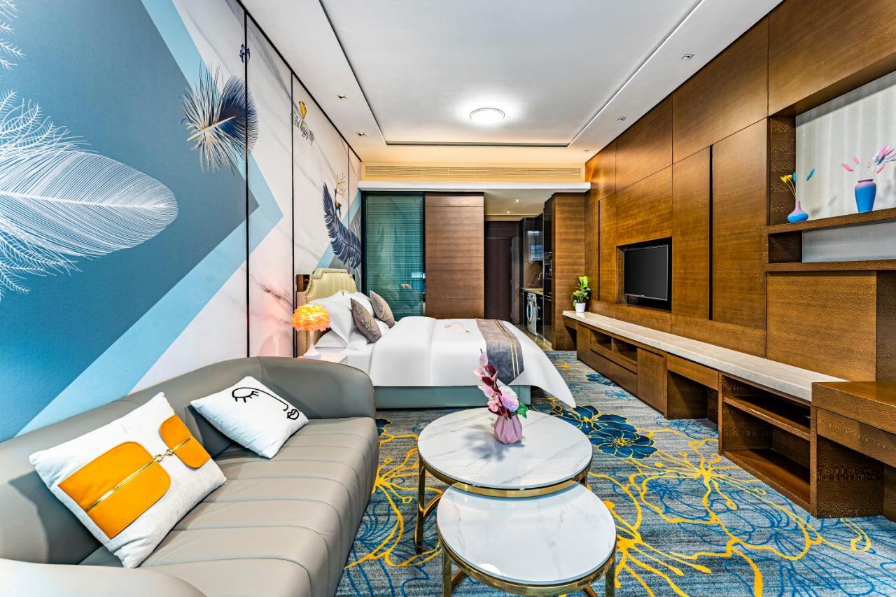 Qingman Apartment Guangzhou Zhujiang New Town East Railway Station Branch Exteriér fotografie
