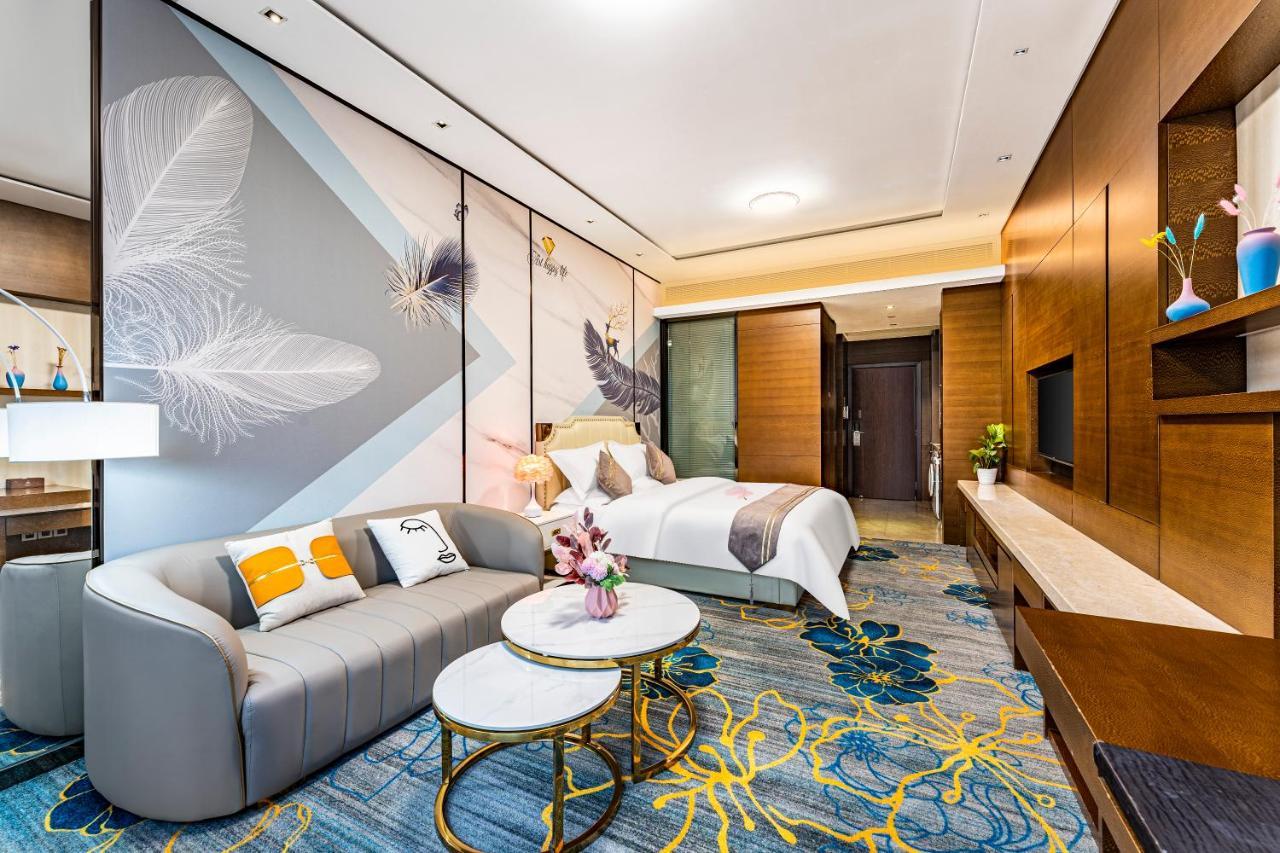 Qingman Apartment Guangzhou Zhujiang New Town East Railway Station Branch Exteriér fotografie