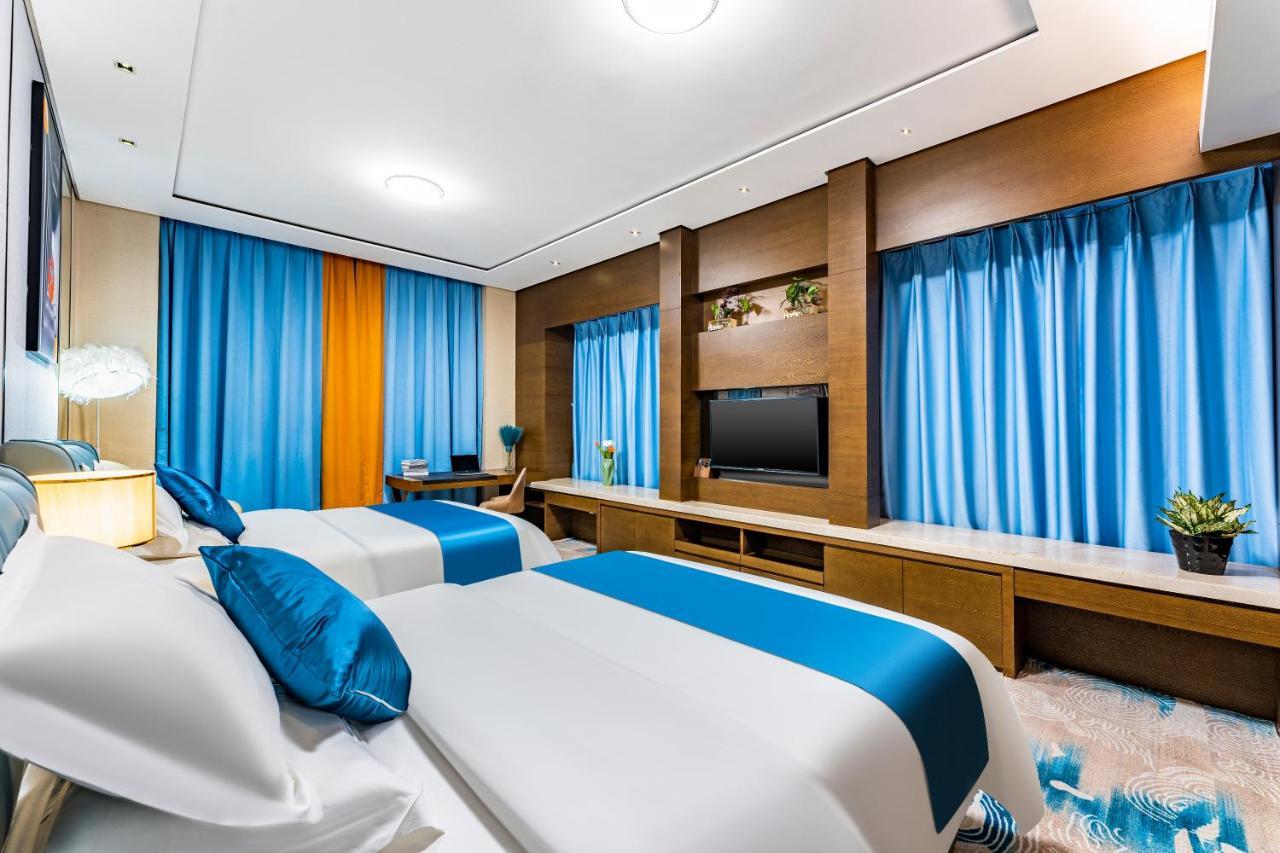 Qingman Apartment Guangzhou Zhujiang New Town East Railway Station Branch Exteriér fotografie