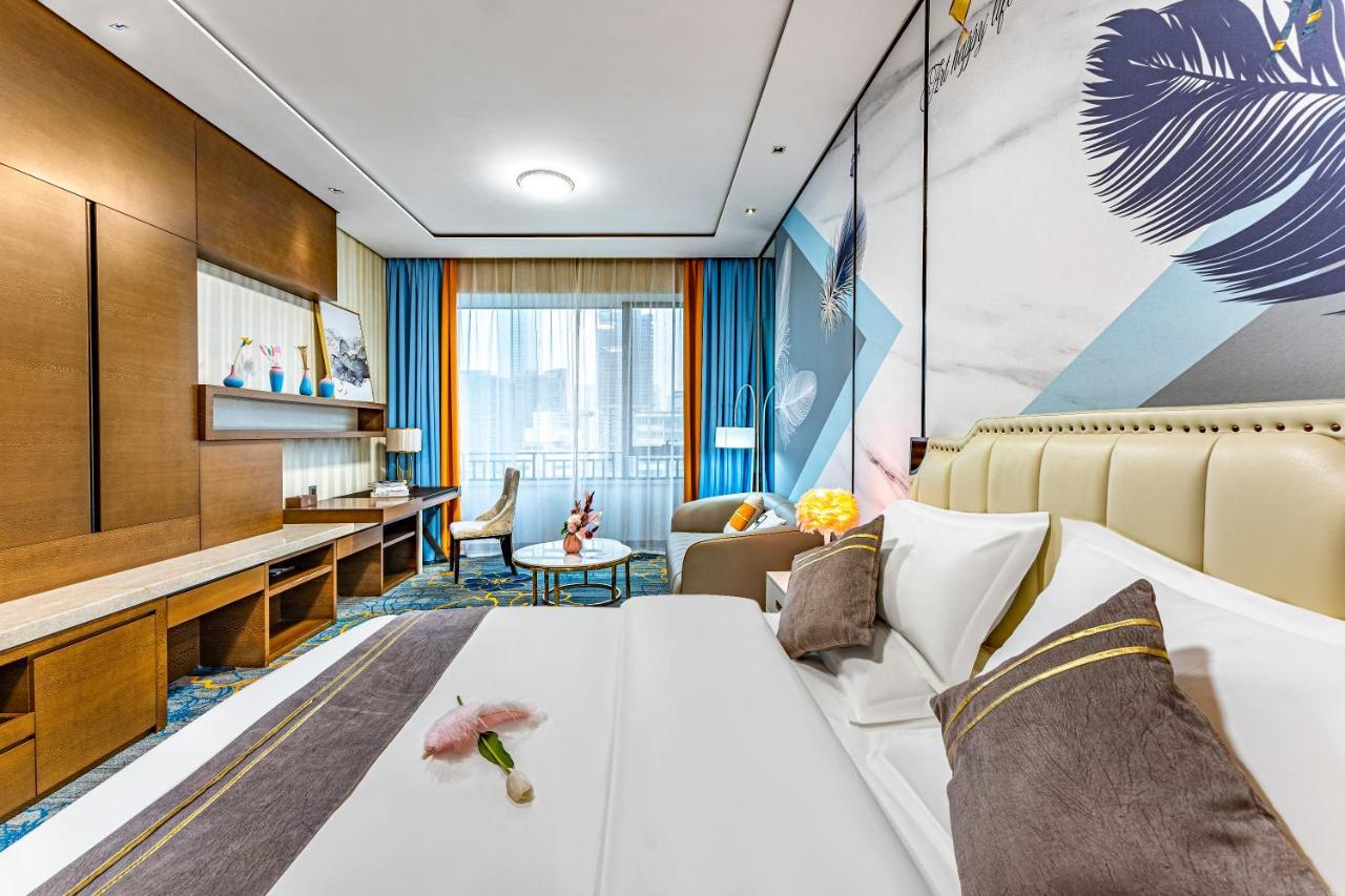 Qingman Apartment Guangzhou Zhujiang New Town East Railway Station Branch Exteriér fotografie