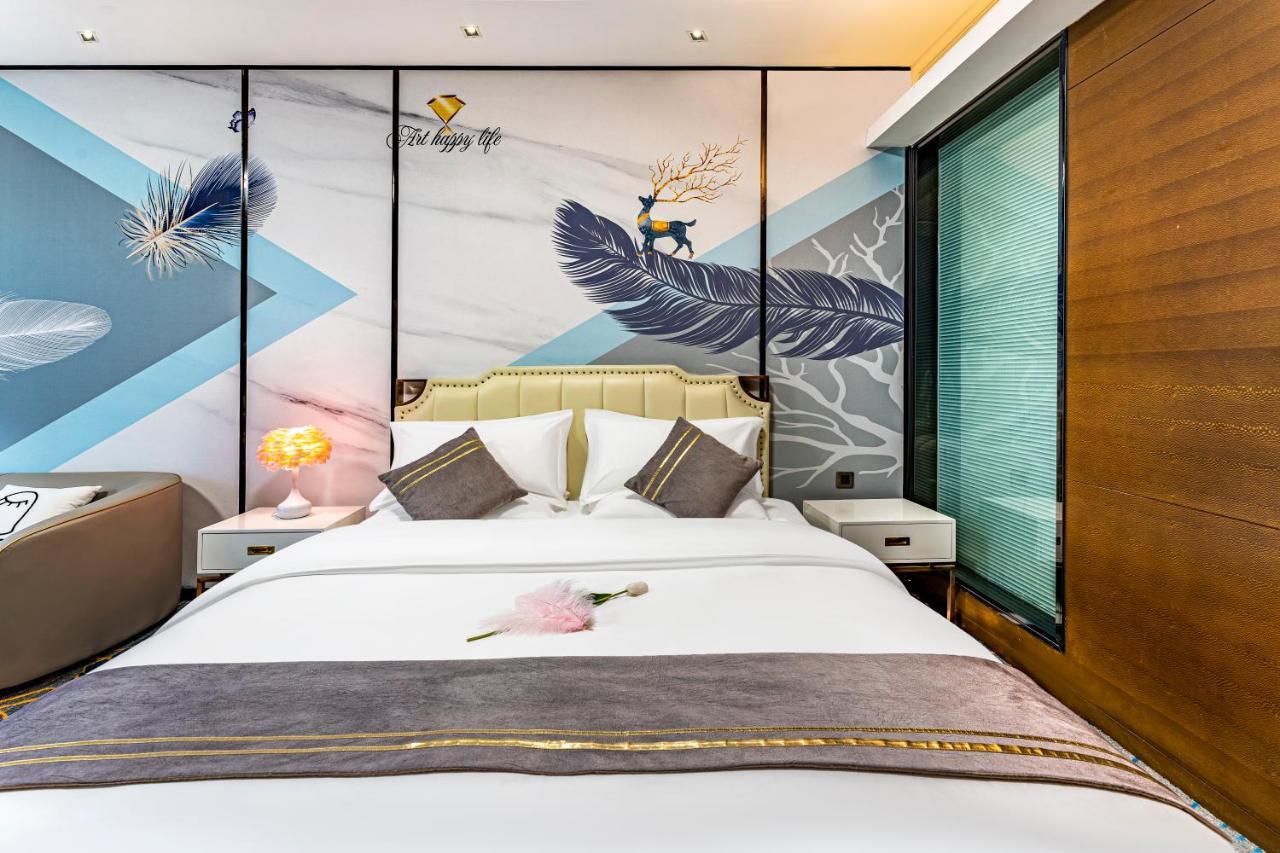 Qingman Apartment Guangzhou Zhujiang New Town East Railway Station Branch Exteriér fotografie