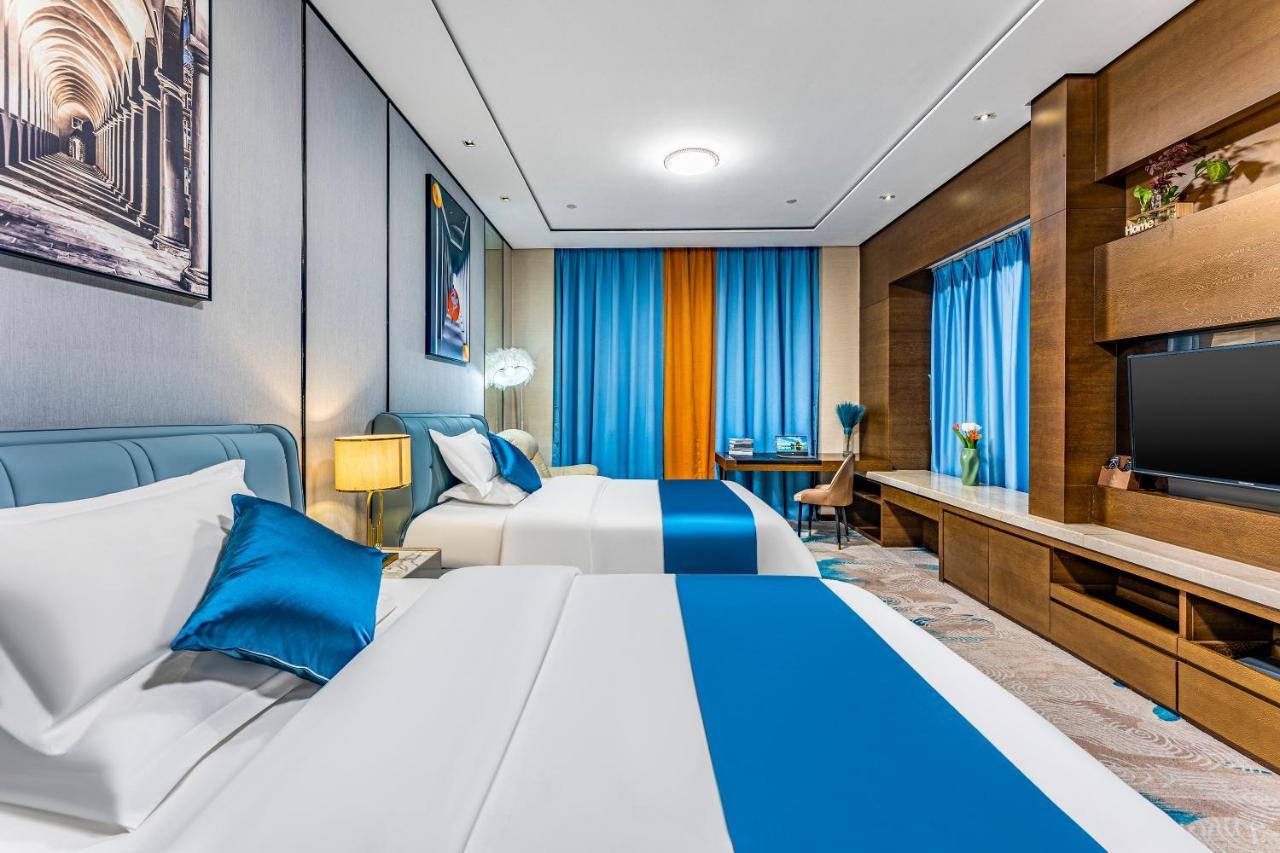 Qingman Apartment Guangzhou Zhujiang New Town East Railway Station Branch Exteriér fotografie