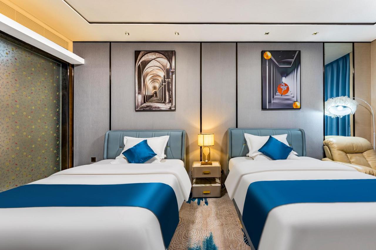 Qingman Apartment Guangzhou Zhujiang New Town East Railway Station Branch Exteriér fotografie