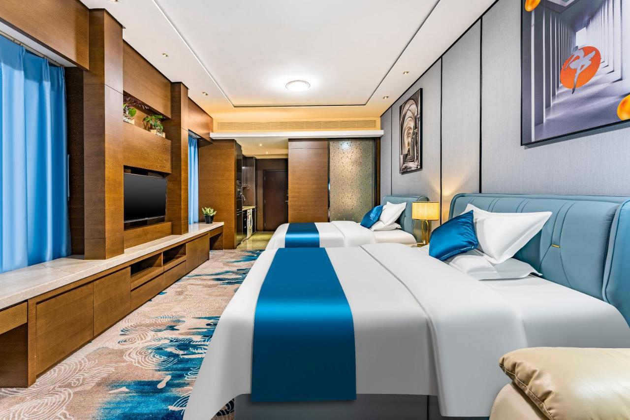 Qingman Apartment Guangzhou Zhujiang New Town East Railway Station Branch Exteriér fotografie