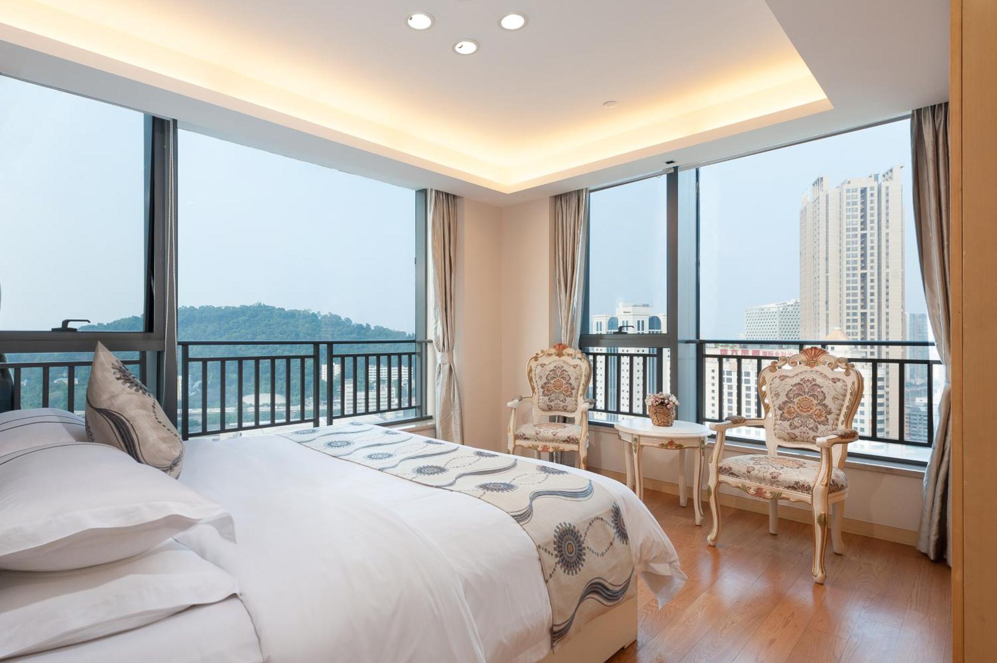 Qingman Apartment Guangzhou Zhujiang New Town East Railway Station Branch Exteriér fotografie